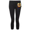 Women's TriDri® recycled performance leggings 3/4 length Thumbnail