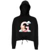 Women's TriDri® cropped oversize hoodie Thumbnail